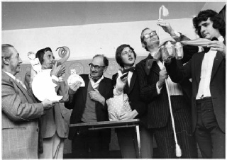 Past members of The Mystic Ring.  Possibly the best magic club in England.